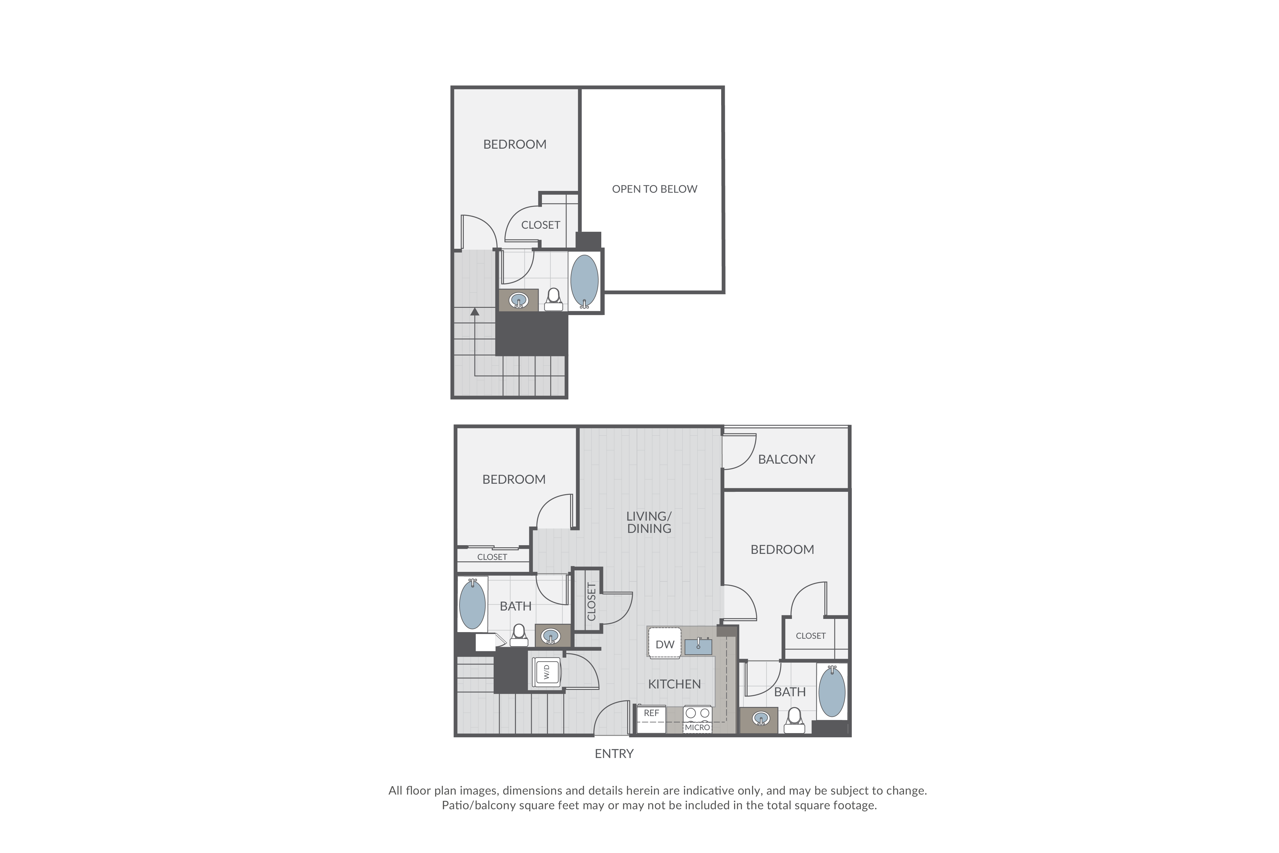 Plan 3A Townhome floor plan